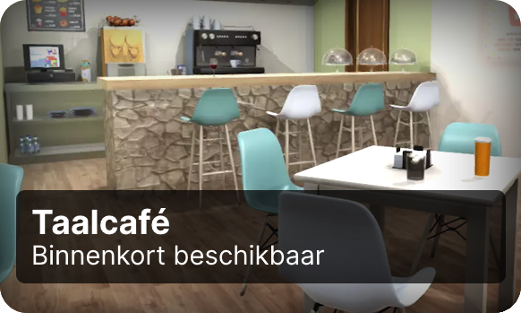 Taal café virtual reality